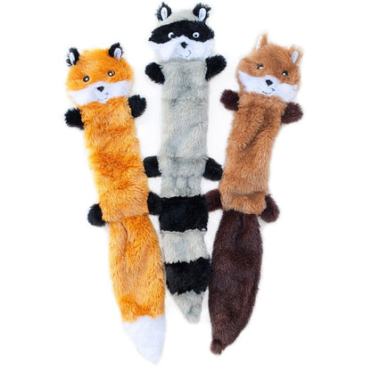 Pet Dog Raccoon Fox Squirrel Chew Toy