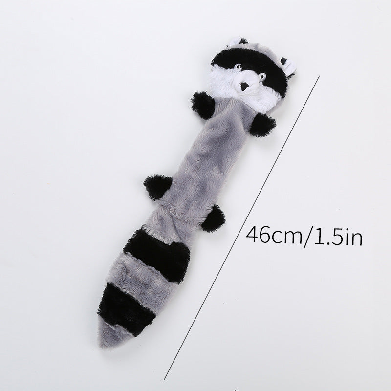 Pet Dog Raccoon Fox Squirrel Chew Toy