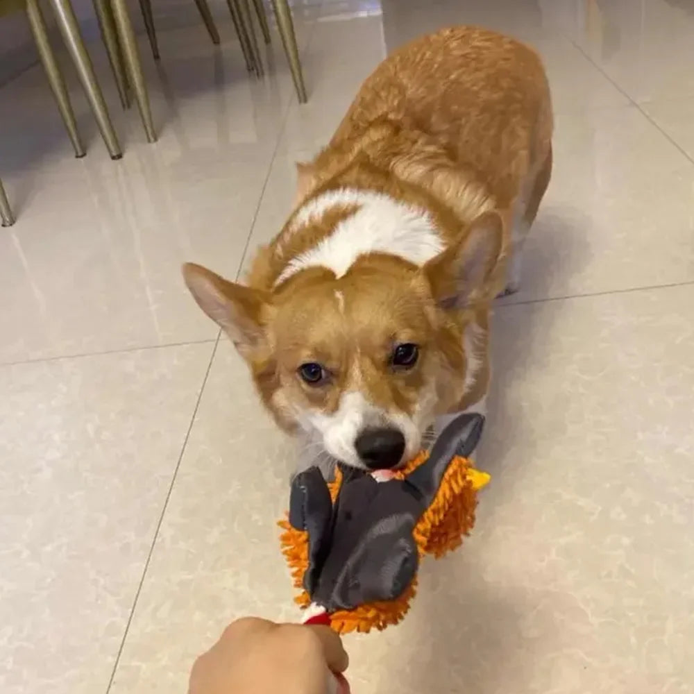 Plush Puppy Squeaky Toys for Small Dogs