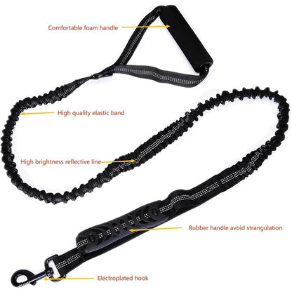 Nylon reflective multi-functional retractable Durable dog leash