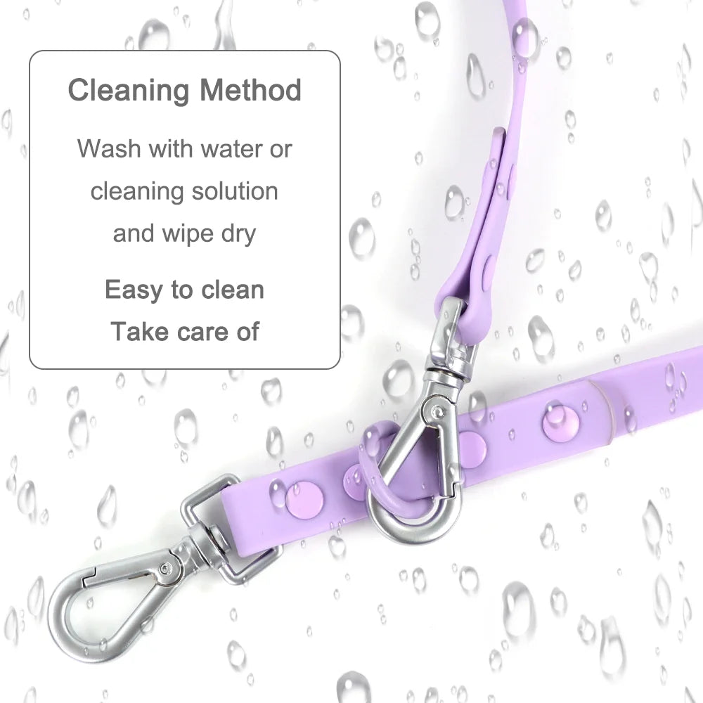 Medium Dog Leash Easy and Convenient Multi functional and universal PVC Training Leash for Large Dogs