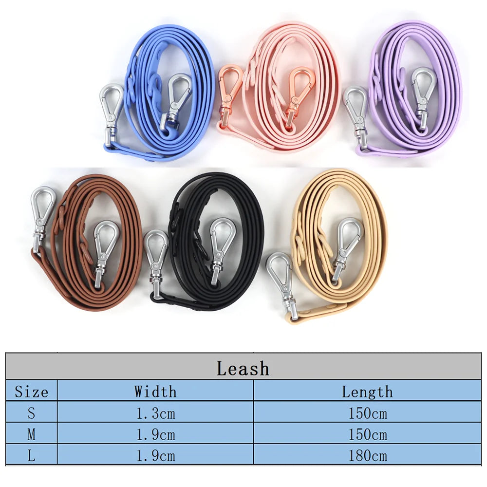 Medium Dog Leash Easy and Convenient Multi functional and universal PVC Training Leash for Large Dogs