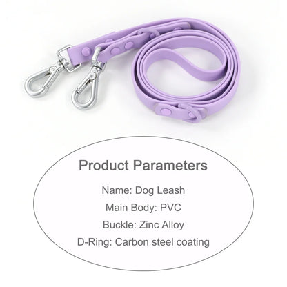 Medium Dog Leash Easy and Convenient Multi functional and universal PVC Training Leash for Large Dogs