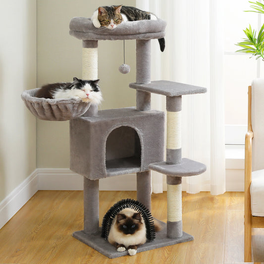 Cat Tree With Scratching Posts Multiple Floors