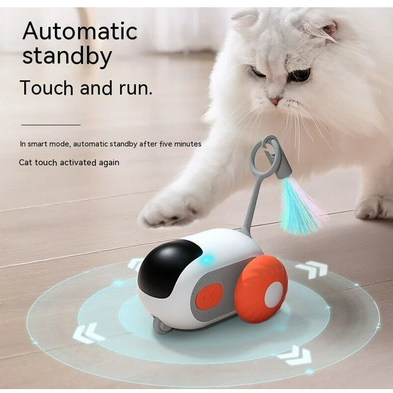 Cat Smart Interactive Car Toy Automatic Moving Remote Mouse